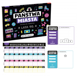TREFL 30070 Gra towarzyska Państwa-miasta. Lata 90-te