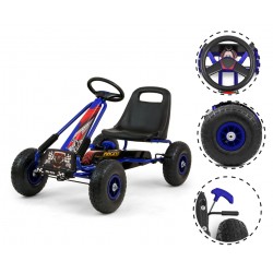 MILLY MALLY 3170 Gokart na pedały Thor Blue