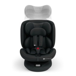 KINDERKRAFT Fotelik samochodowy I-GROW 2 PLUS i-Size black