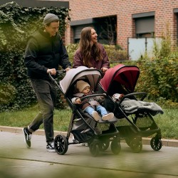 KINDERKRAFT Wózek spacerowy GRANDE 2 midnight black