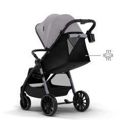 KINDERKRAFT Wózek spacerowy GRANDE 2 moonlight grey