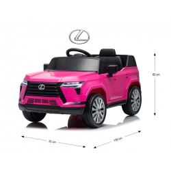 MILLY MALLY 6942 Pojazd na akumulator Lexus GX550 Pink