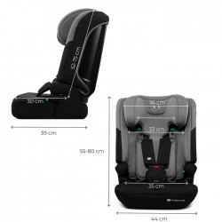 KINDERKRAFT Fotelik samochodowy I-COMFY i-Size DARK GREY