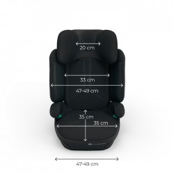 KINDERKRAFT Fotelik samochodowy XPAND 2 Pro i-Size 100-150 cm Graphite black