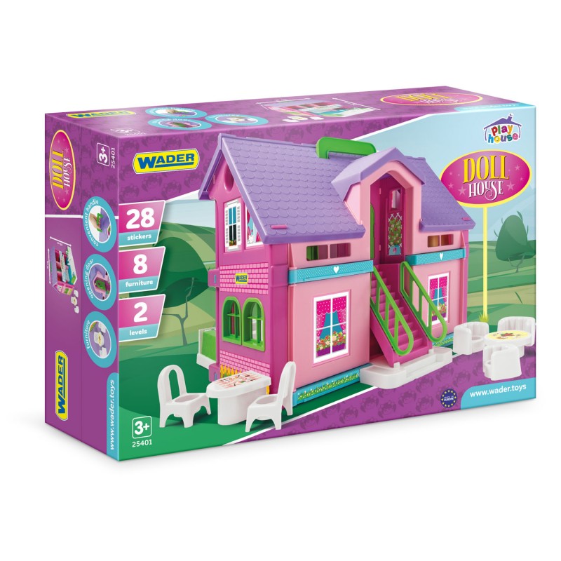 WADER 25401 Play House Domek dla lalek