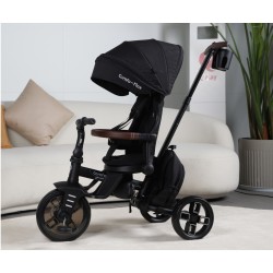 MILLY MALLY 6300 Qplay Rowerek Trójkołowy Comfo Max Black