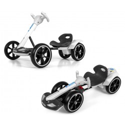MILLY MALLY 6838 Pojazd na akumulator Gokart Bolt White (akumulator 6)