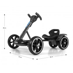 MILLY MALLY 6840 Pojazd na akumulator Gokart Bolt Black (akumulator 6)
