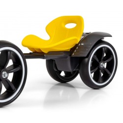 MILLY MALLY 6841 Pojazd na akumulator Gokart Bolt Yellow (akumulator 6)