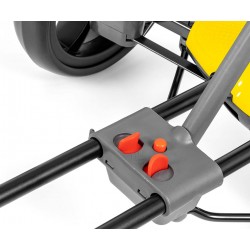 MILLY MALLY 6841 Pojazd na akumulator Gokart Bolt Yellow (akumulator 6)