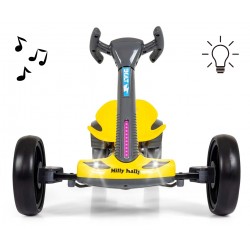 MILLY MALLY 6841 Pojazd na akumulator Gokart Bolt Yellow (akumulator 6)