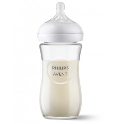 AVENT SCY933/01 Butelka Responsywna Natural szklana 240 ml