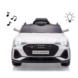 MILLY MALLY 5726 Pojazd na akumulator Audi E-Tron Sportback White