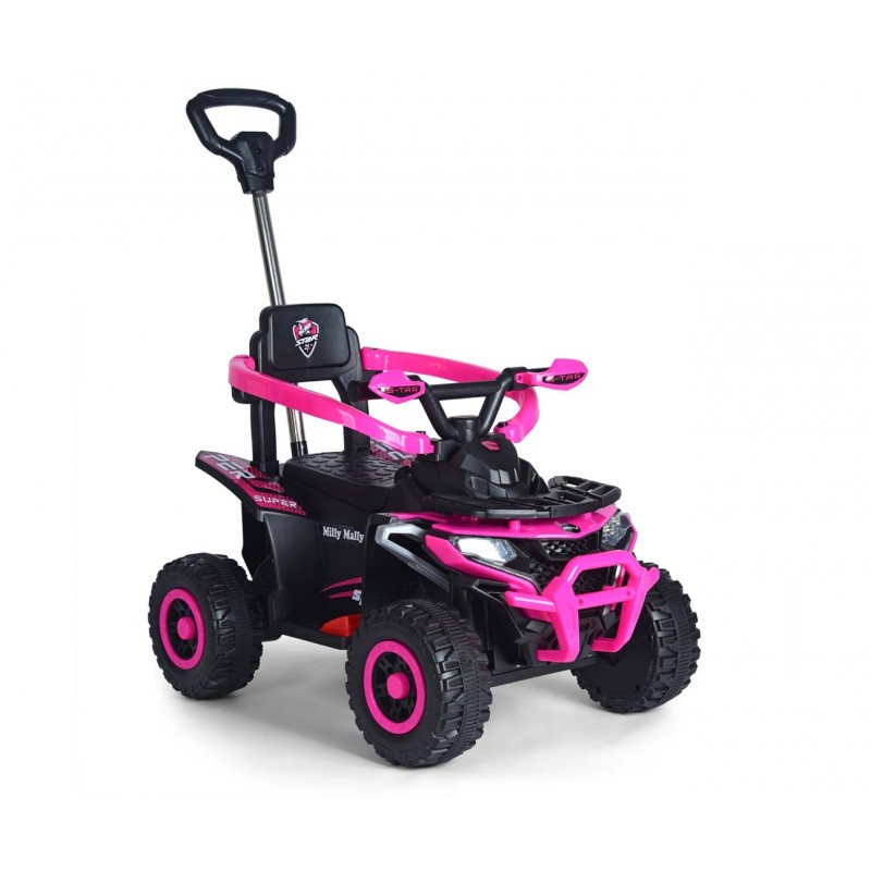MILLY MALLY 6966 Pojazd na akumulator Star ATV Pink