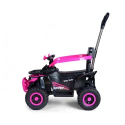 MILLY MALLY 6966 Pojazd na akumulator Star ATV Pink