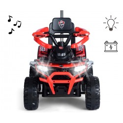 MILLY MALLY 6967 Pojazd na akumulator Start ATV Red