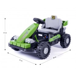MILLY MALLY 6975 Pojazd na akumulator Prime 2w1 Green