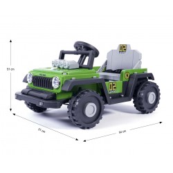 MILLY MALLY 6975 Pojazd na akumulator Prime 2w1 Green