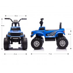 MILLY MALLY 6957 Pojazd na akumulator Ford F-150 Raptor Blue