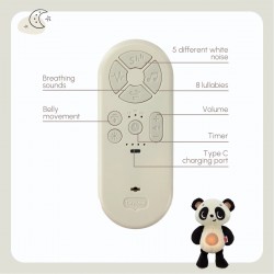 TINY LOVE TL131010 Oddychająca przytulanka Panda Snuggly Buddy