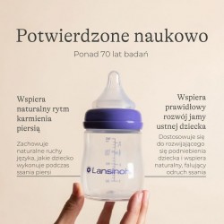 4077 BUTELKA 240ML X 2 + SMOCZEK NW LANSINOH