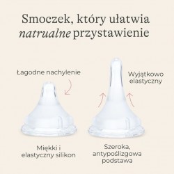 4077 BUTELKA 240ML X 2 + SMOCZEK NW LANSINOH