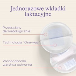 1564 WKŁADKI LAKTACYJNE 1-RAZOWE 100SZT LANSINOH