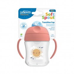 TC61003 KUBEK MIĘKKI USTNIK 180ML RÓŻOWY 6+