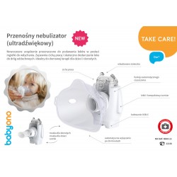 1376 PRZENOŚNY NEBULIZATOR ULTRADŹWIĘKOWY NBM-11
