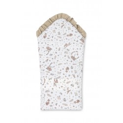ROŻEK BAWEŁNA FOREST BEIGE 75X75
