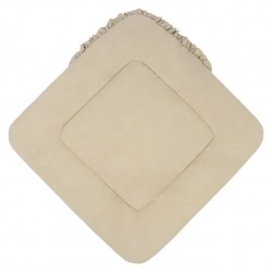 ROŻEK BAWEŁNA FOREST BEIGE 75X75