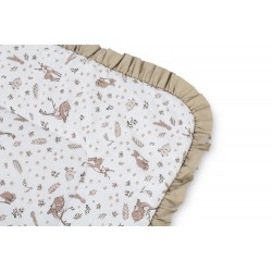 ROŻEK BAWEŁNA FOREST BEIGE 75X75