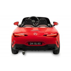 POJAZD NA AKUMULATOR MERCEDES SL63 RED