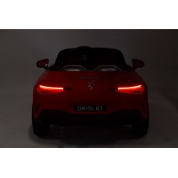 POJAZD NA AKUMULATOR MERCEDES SL63 RED