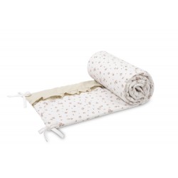 OCHRANIACZ DO ŁÓŻECZKA BAWEŁNA ROSE BEIGE