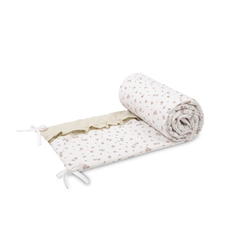 OCHRANIACZ DO ŁÓŻECZKA BAWEŁNA ROSE BEIGE