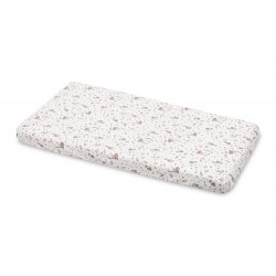 PRZEŚCIERADŁO DRUKOWANE BAWEŁNA FOREST BEIGE 60X120