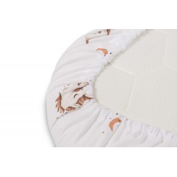 PRZEŚCIERADŁO DO WÓZKA BAWEŁNA UNICORN BEIGE 35X75