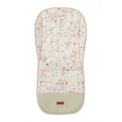 WKŁADKA DO WÓZKA VELVET BLOOM BEIGE