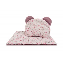 KOMPLET DO WÓZKA VELVET BLOOM PINK