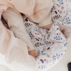 KOMPLET DO WÓZKA VELVET BLOOM BEIGE