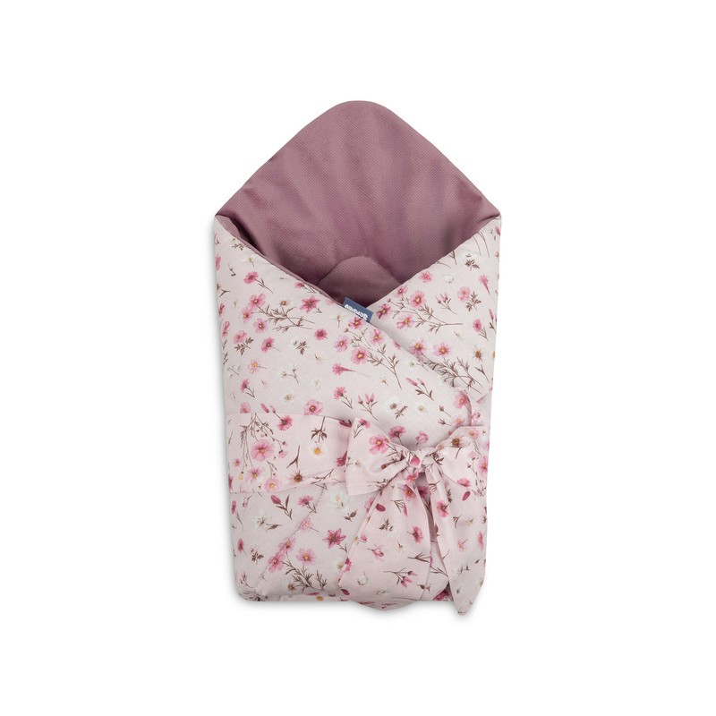 ROŻEK VELVET BLOOM PINK 75X75