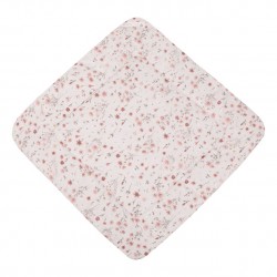 ROŻEK VELVET BLOOM PINK 75X75