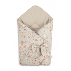ROŻEK VELVET BLOOM BEIGE 75X75