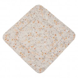 ROŻEK VELVET BLOOM BEIGE 75X75
