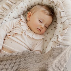 KOC MERINO MELANGE 90X75 LIGHT BEIGE