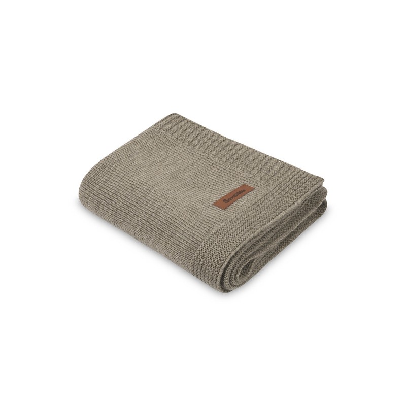 KOC MERINO MELANGE 90X75 DARK BEIGE