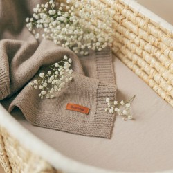 KOC MERINO MELANGE 90X75 DARK BEIGE