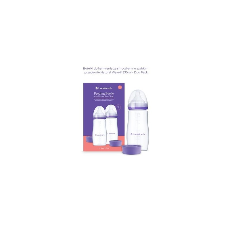 5999 BUTELKA 330ML X 2 + SMOCZEK NW LANSINOH