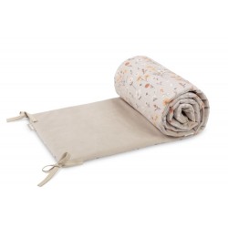 OCHRANIACZ DO ŁÓŻECZKA VELVET BLOOM BEIGE
